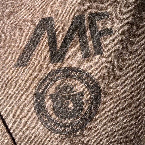 Smokey Bear Brown T-Shirt - Picture 3 of 4